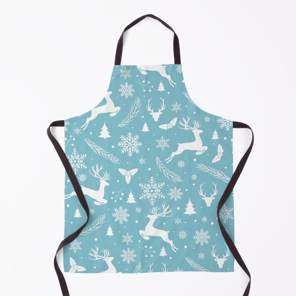 Item preview, Snowflakes and Reindeer Winter Christmas Holiday Pattern designed and sold by wildberriesph.