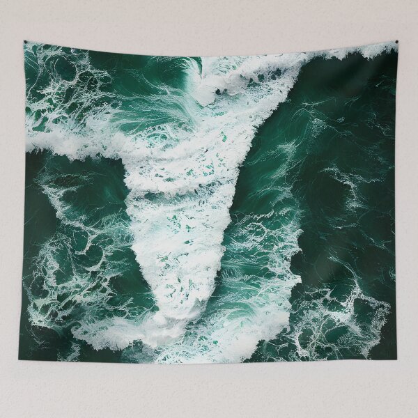 Item preview, blue ocean waves #72 designed and sold by supeart.