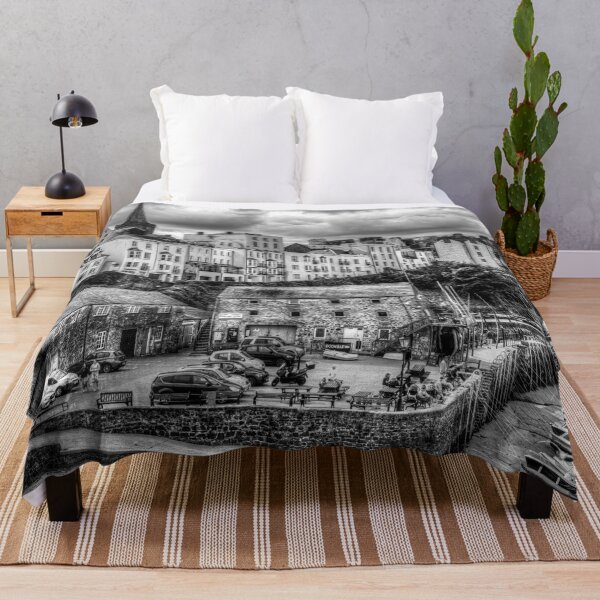 Item preview, Tenby Harbour Quay, Black And White designed and sold by Paul Thompson Photography.