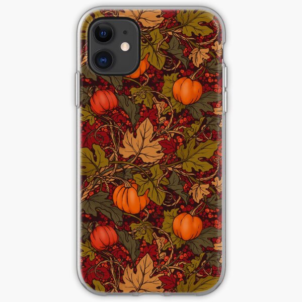 Autumn Pumpkins iPhone Soft Case