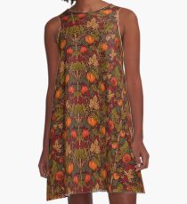 Autumn Pumpkins A-Line Dress