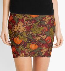 Autumn Pumpkins Mini Skirt