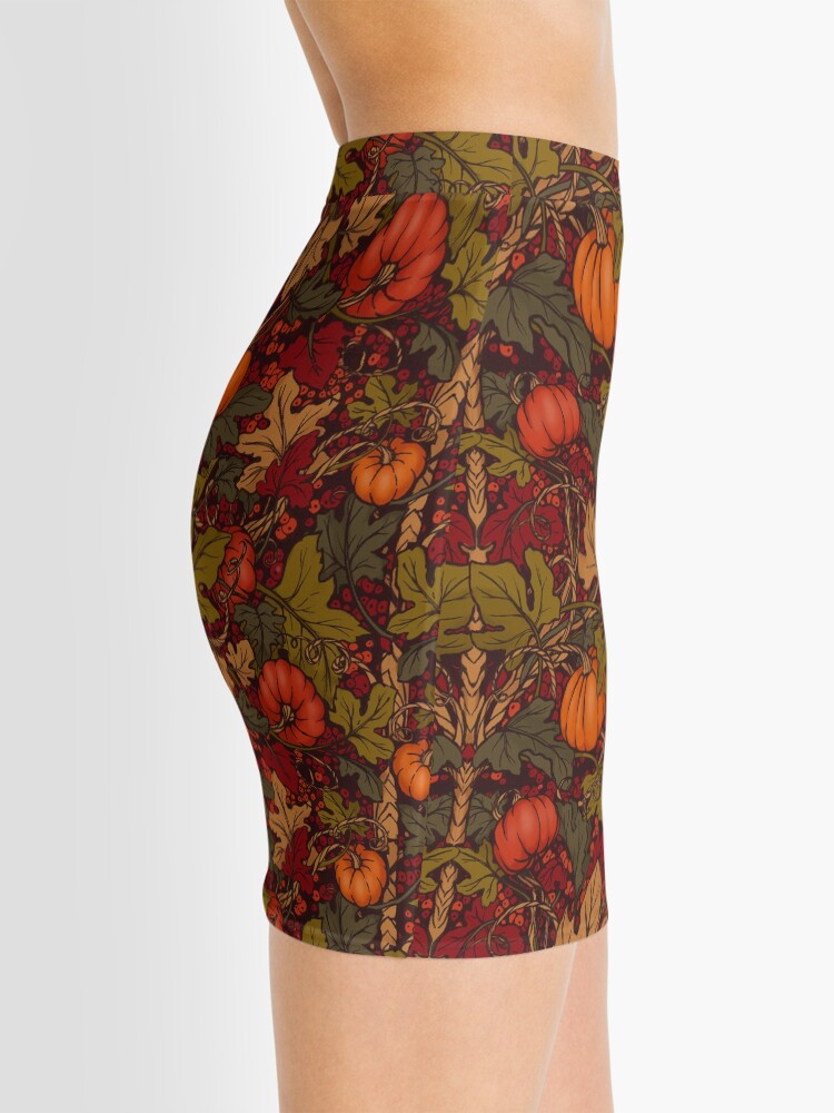 Alternate view of Autumn Pumpkins Mini Skirt