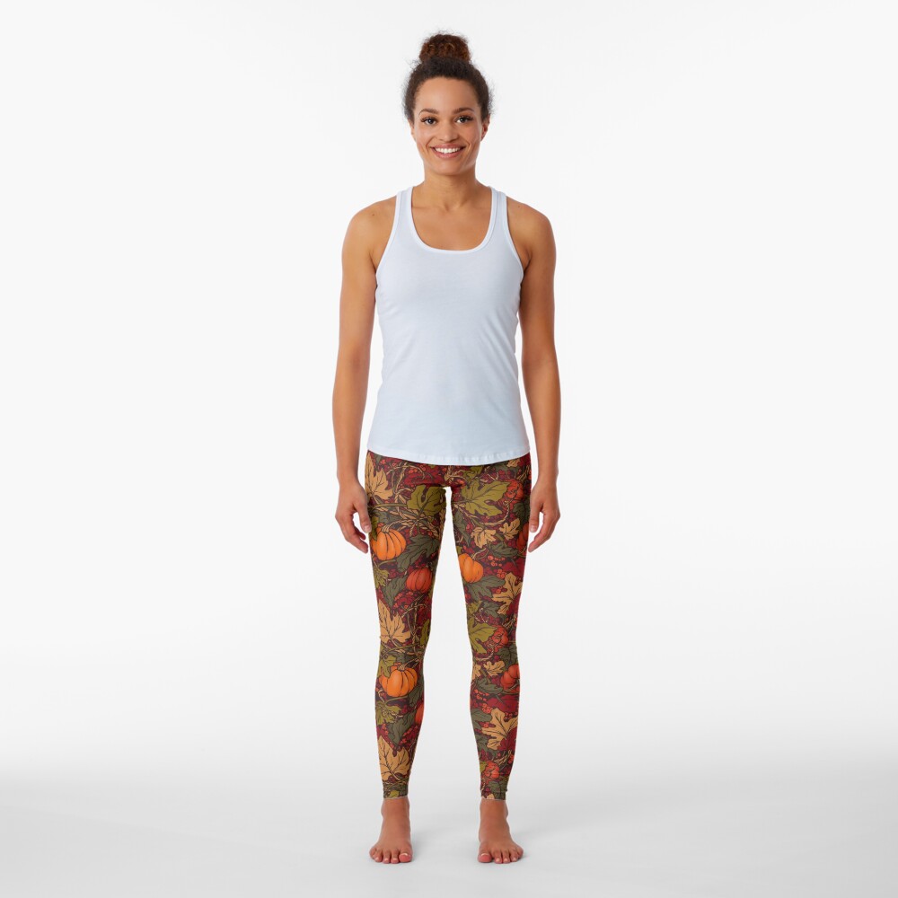 Autumn Pumpkins Leggings
