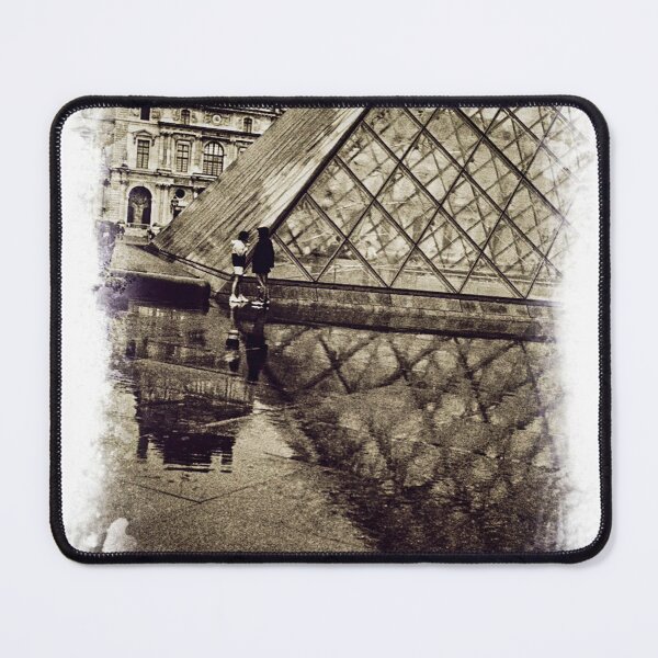 Item preview, The Louvre Museum in Paris in Vintage aspect. designed and sold by PhotogalleryCJ.