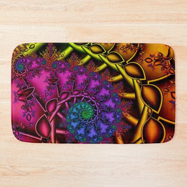 Item preview, Colourful Fractal Spirals designed and sold by pinkal.