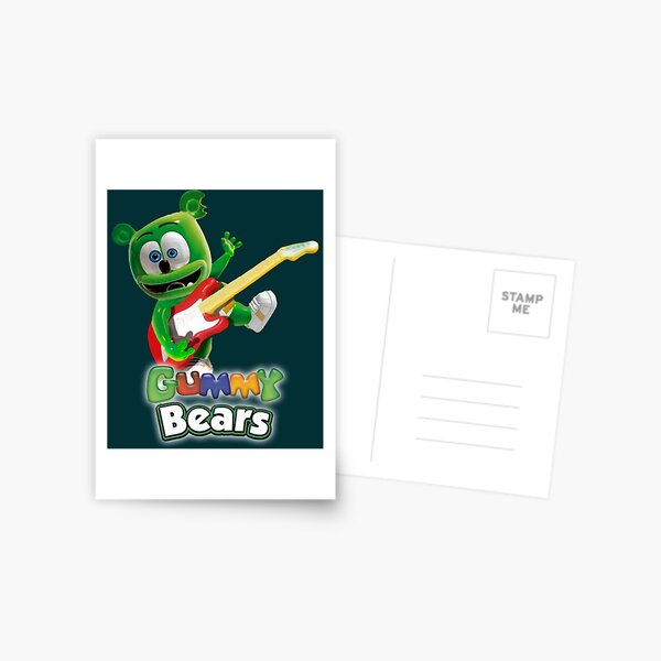 Gummy Bear Song  Postcard for Sale by SaltwaterPrepsz