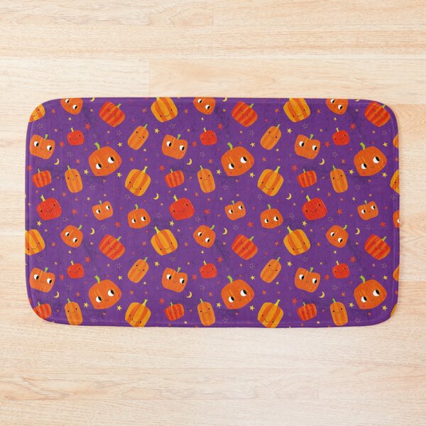 Item preview, Halloween pumpkins pattern designed and sold by KathWatmough.