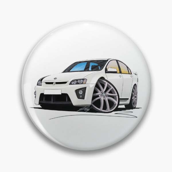 Item preview, Vauxhall VXR8 Bathurst White designed and sold by Yeomans Cartoons.