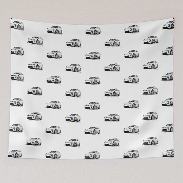Item preview, Vauxhall VXR8 Bathurst White designed and sold by Yeomans Cartoons.