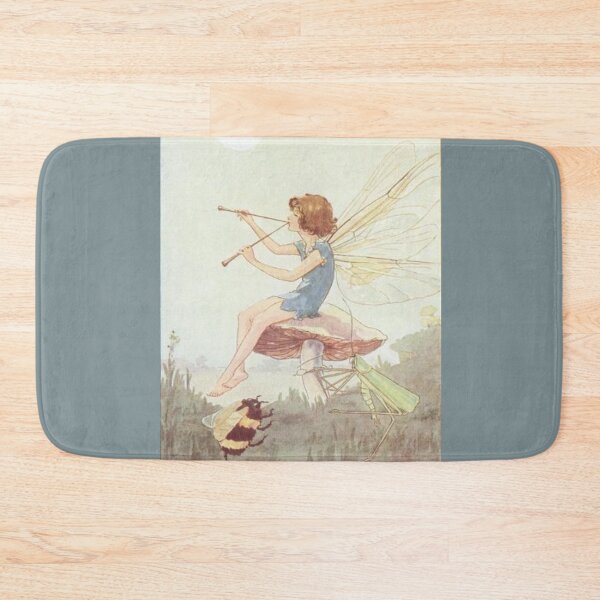 Item preview, Vintage Fairy Playing Flutes  designed and sold by artemisxluna89.