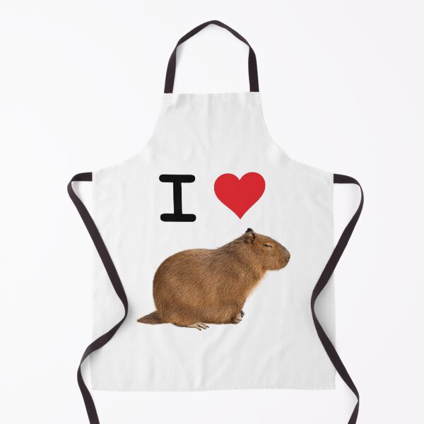 Item preview, I Heart Capybara designed and sold by chillaxcats.