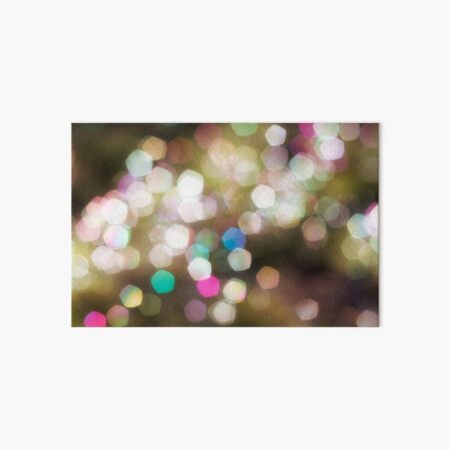 Soap bubble pentagons Art Board Print