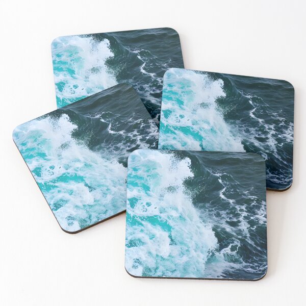 Item preview, blue ocean waves #73 designed and sold by supeart.