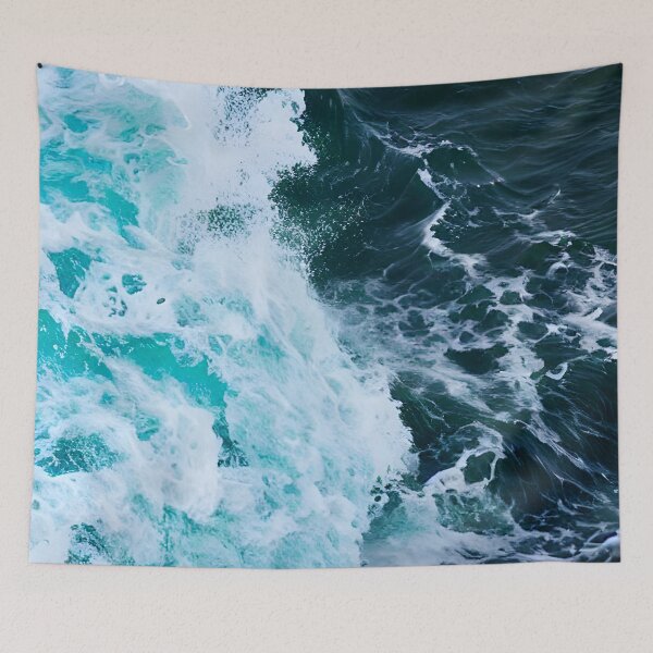 Item preview, blue ocean waves #73 designed and sold by supeart.