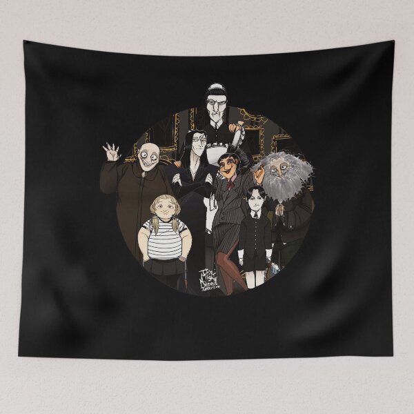 Item preview, Lover Gift Adams Family Classic Fan designed and sold by Biancaaraujo.