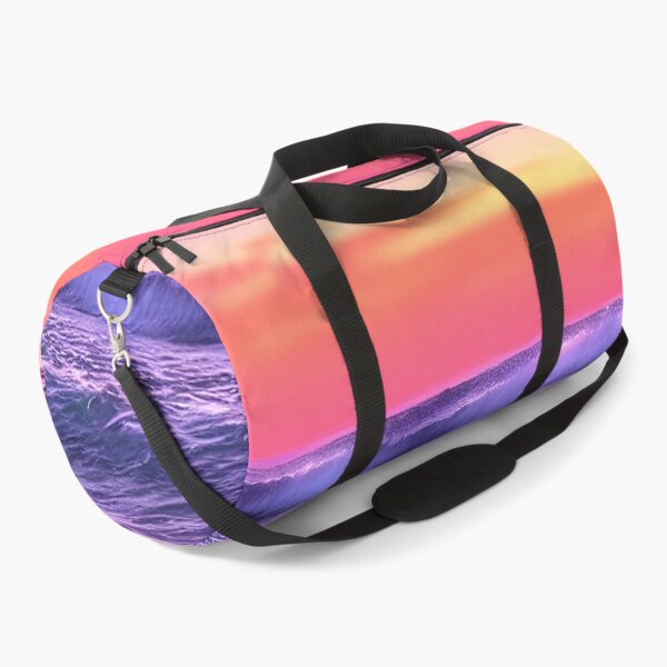 Item preview, blue ocean waves, yellow orange vibes, retro #13 designed and sold by supeart.