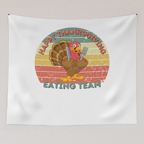 Item preview, Happy Thanksgiving Eating Team Funny Gift designed and sold by OneDayCollected.
