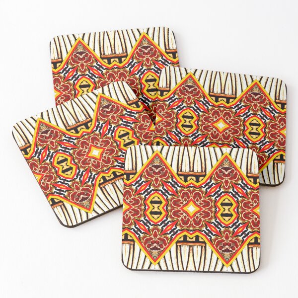 Item preview, LET'S CELEBRATE  NATIVE AMERICAN  HERITAGE MONTH -  GREAT ABSTRACT TRIBAL PAINTINGS PATTERN FROM THE NATIVE AMERICAN ART HERITAGE - PERFECT CHRISTMAS GIFT FOR COLLECTORS. designed and sold by Ralek.