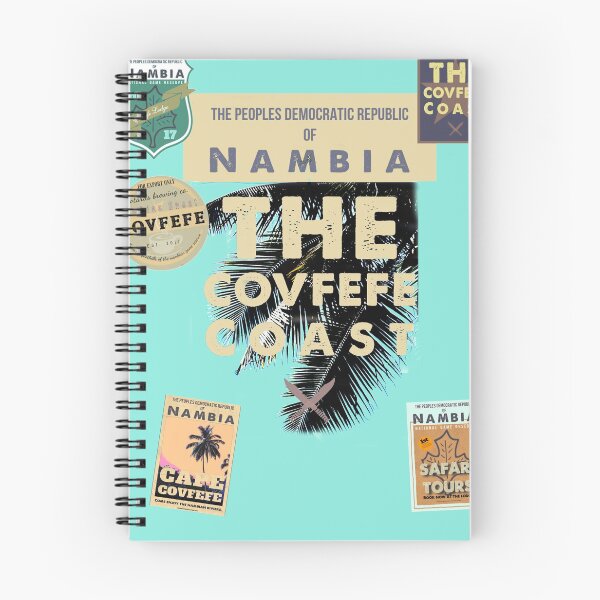 Item preview, Covfefe Coast Fronds and Badges - Nambian Sky designed and sold by Dpe1974.