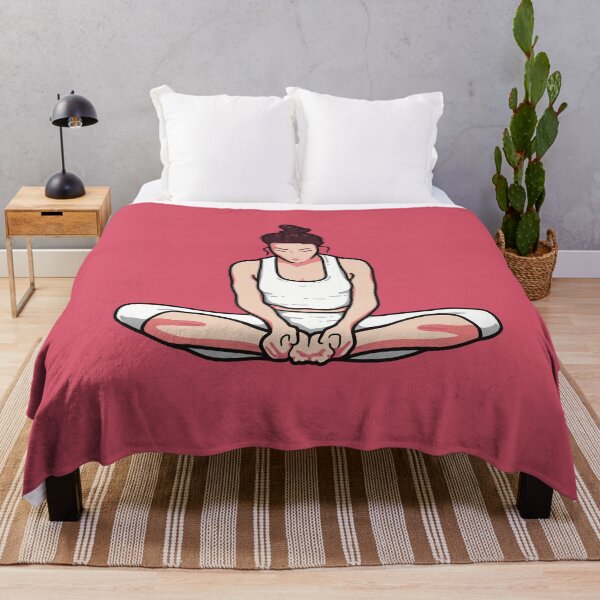 Item preview, Yoga Girl Butterfly Pose designed and sold by Harry Draws Straws.