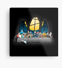 Dinner before christmas Metal Print