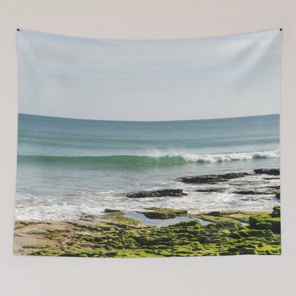 Item preview, Low Tide Layers - Praia da Luz Shore Gold Coast Algarve Portugal designed and sold by Georgia Mizuleva.