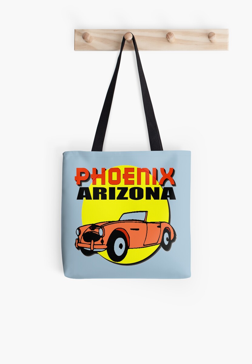 "Phoenix, Arizona" Tote Bags by IMPACTEES Redbubble