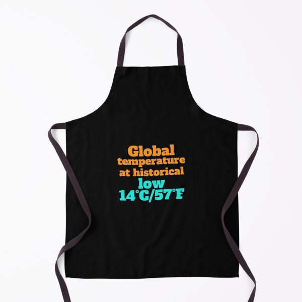 Item preview, Global temperature at historical low 14°C/57°F designed and sold by hinteo.