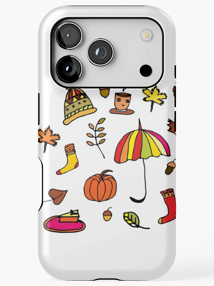 Thumbnail 1 of 4, iPhone Case, Fall Pattern 1 designed and sold by SagaciousDesign.