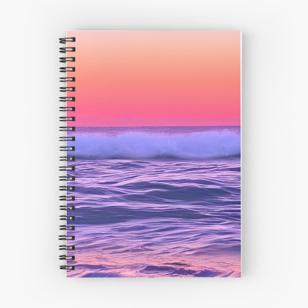 Item preview, blue ocean waves, yellow orange vibes, retro #14 designed and sold by supeart.