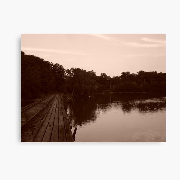 Side Tracked Canvas Print