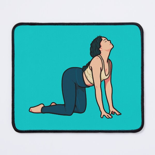 Item preview, Yoga Girl Cat Cow Pose designed and sold by Harry Draws Straws.