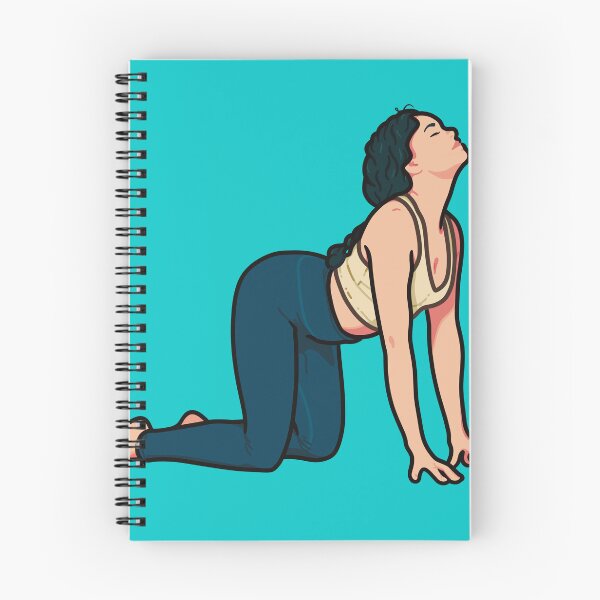 Item preview, Yoga Girl Cat Cow Pose  designed and sold by Harry Draws Straws.