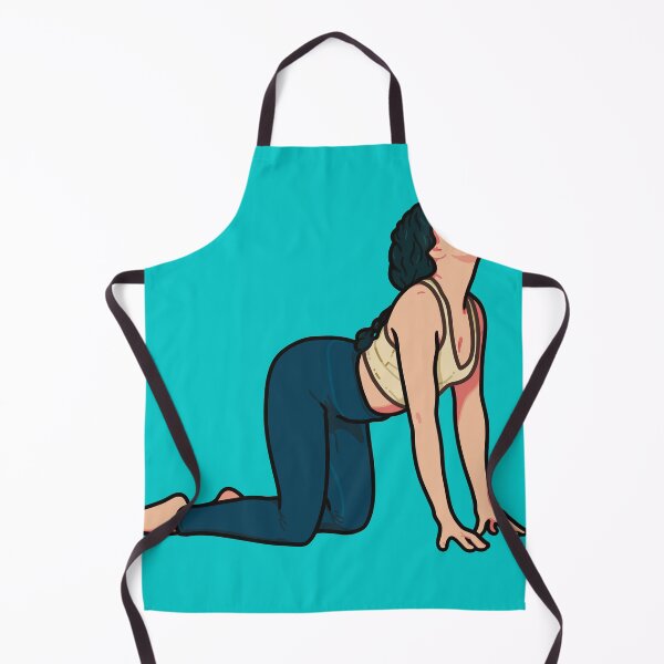 Item preview, Yoga Girl Cat Cow Pose designed and sold by Harry Draws Straws.