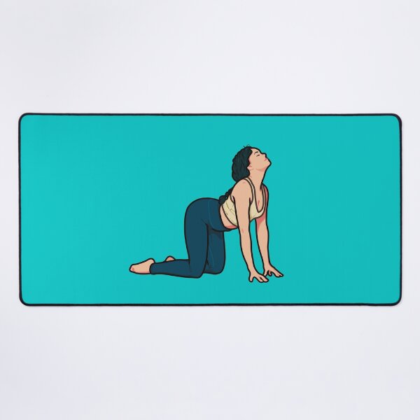 Item preview, Yoga Girl Cat Cow Pose designed and sold by Harry Draws Straws.