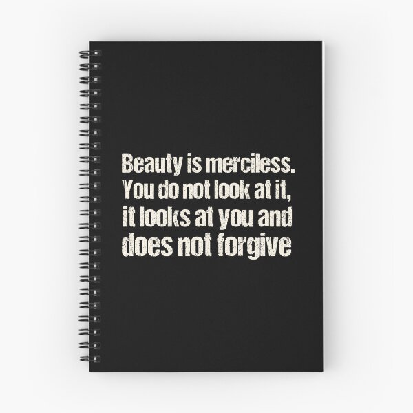 Item preview, Beauty is merciless. You do not look at it, it looks at you and does not forgive. designed and sold by portokalis.