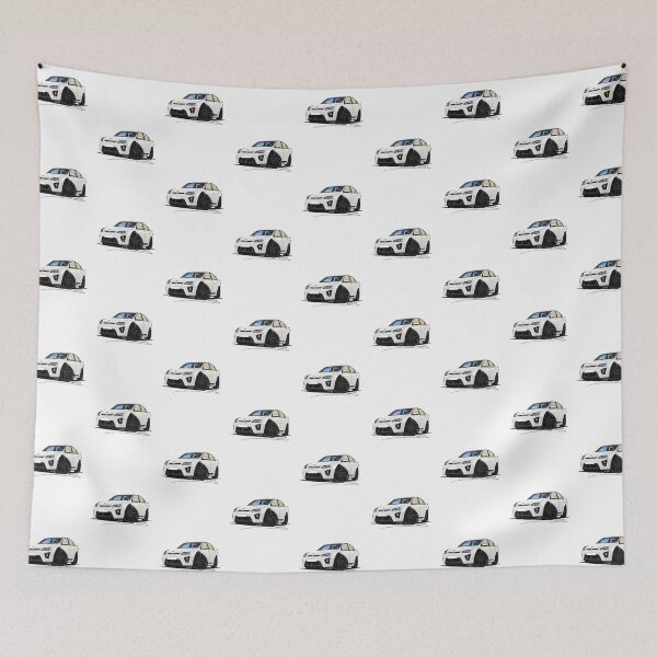 Item preview, Vauxhall VXR8 Bathurst White (Black wheels) designed and sold by Yeomans Cartoons.