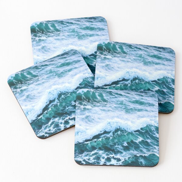 Item preview, blue ocean waves #74 designed and sold by supeart.