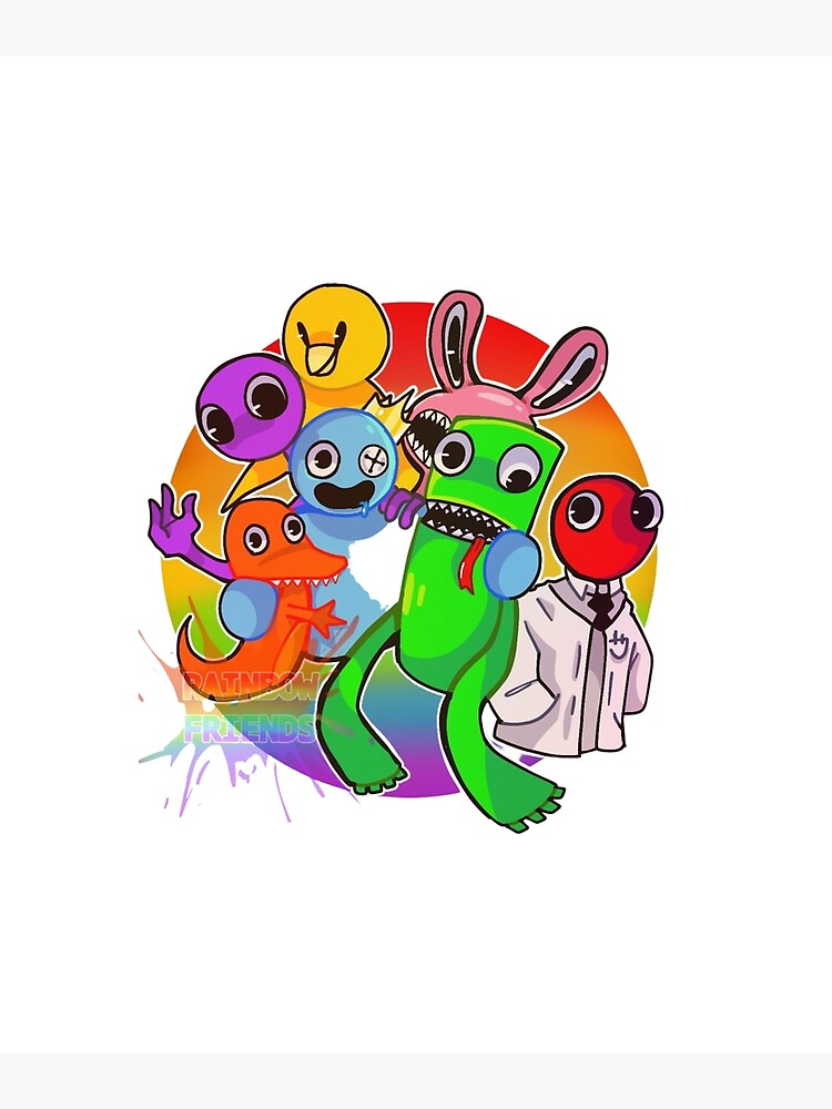 rainbow friends game  Poster for Sale by azayladeiro