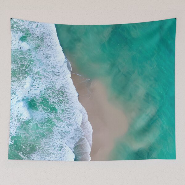 Item preview, blue ocean waves #76 designed and sold by supeart.