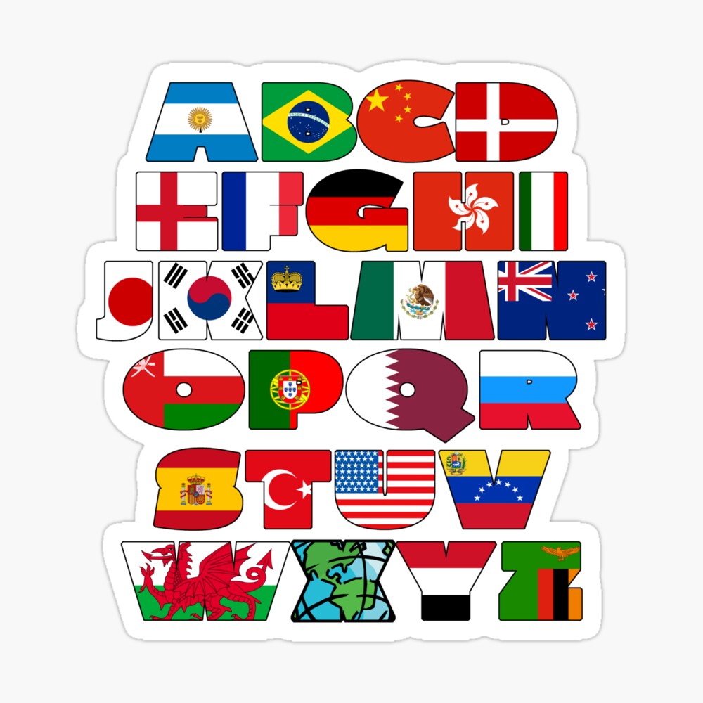 flags of alphabet