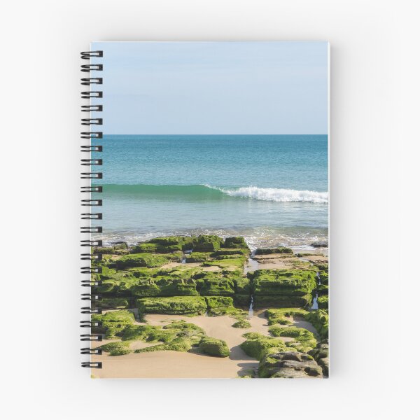 Item preview, Bold Green Seaweed - Low Tide at Praia da Luz Gold Coast Algarve Portugal designed and sold by Georgia Mizuleva.