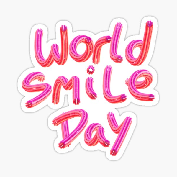 Item preview, World Smile Day designed and sold by Haron20.