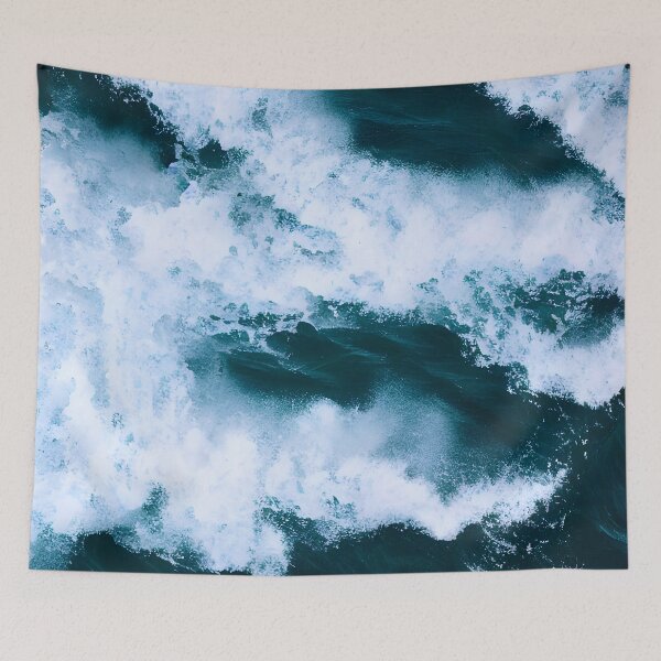Item preview, blue ocean waves #77 designed and sold by supeart.