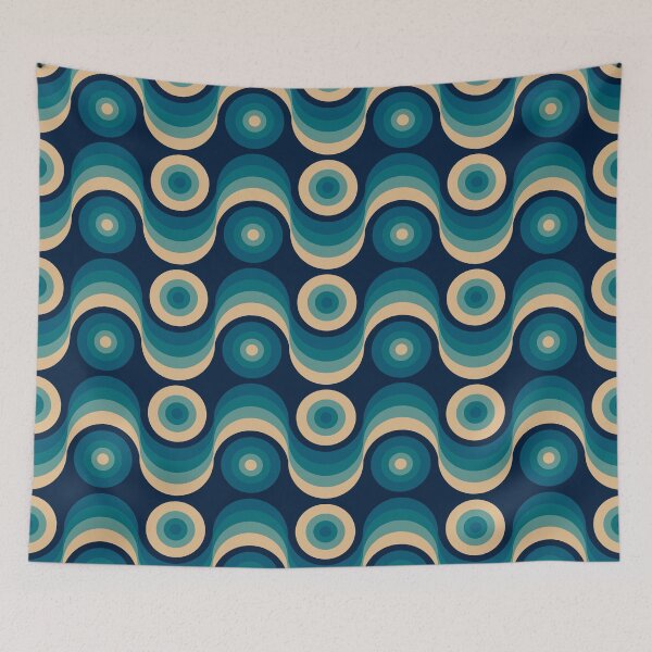 Item preview, Wavy Pattern designed and sold by Studio Vickn.