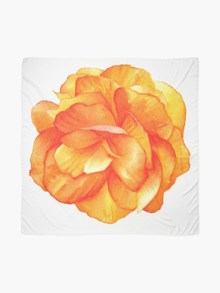 Pañuelo «Flor de begonia naranja» de gee355 | Redbubble