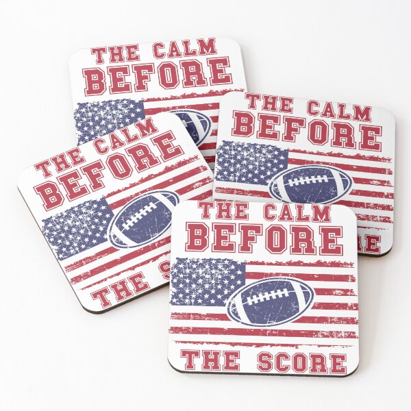 Item preview,  FOOTBALL QUOTE THE CALM BEFORE THE SCORE designed and sold by HomeCoquette.