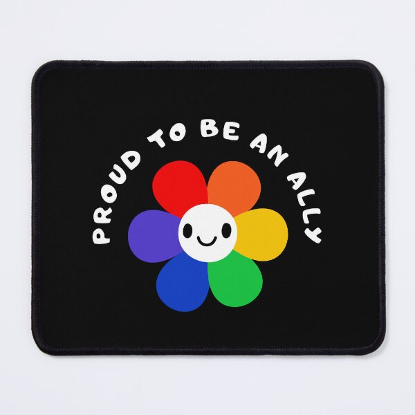 Item preview, Ally Pride Rainbow Flower Cute Retro Kawaii designed and sold by prideXrainbow.