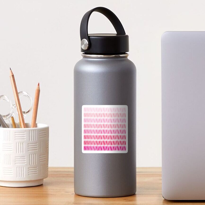 Teepee Gradient Pink Sticker